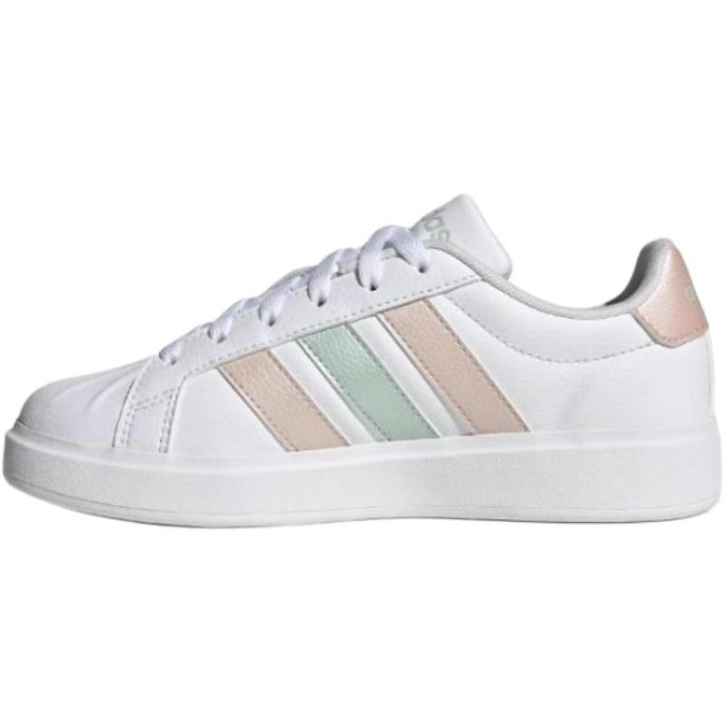 Adidas Street Talk Low top Kids' Skateboarding Shoes White Pink Green Teenagers Sneakers JQ6890