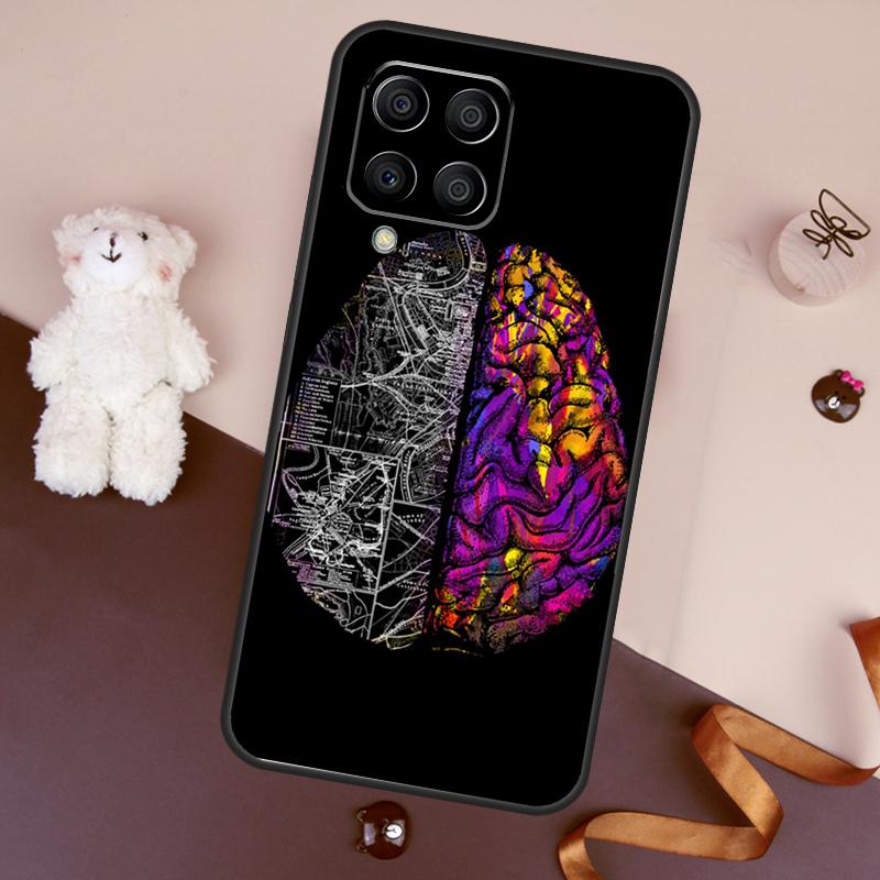 Medical Human Organs Brain Case For Samsung Galaxy M11 M31 M21 M53 M13 M32 M52 M15 M35 M55 M14 M34 M54 M06 M16 M36 M56