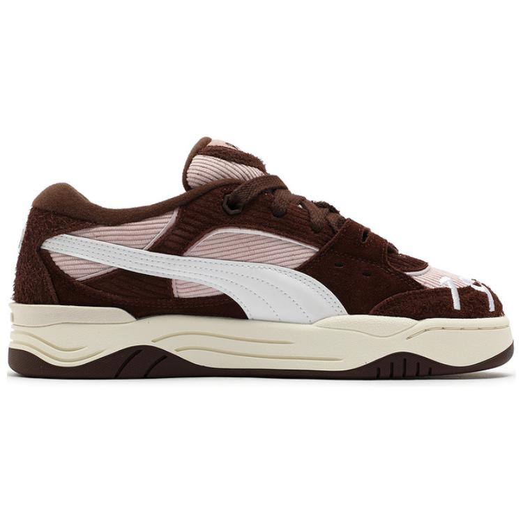 Puma 180 Winterized Comfortable Minimalist Low-Top Sneakers Unisex Sneakers Brown 401445-02