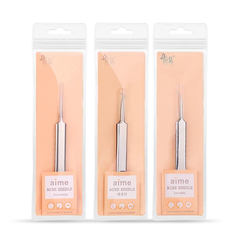 Lafa LS-18763 Stainless Steel Blackhead and Acne Extractor Tool Set