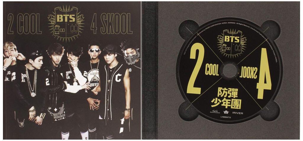 BTS 1st Single 2 Cool 4 Skool - (Korean Edition)