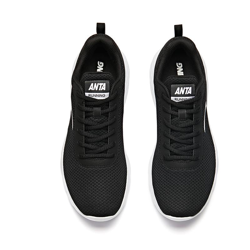 Anta Casual Cushioning Slip Resistant Abrasion Resistant Breathable Coverage Lightweight Low Top Running Shoes Men's 912325525-4