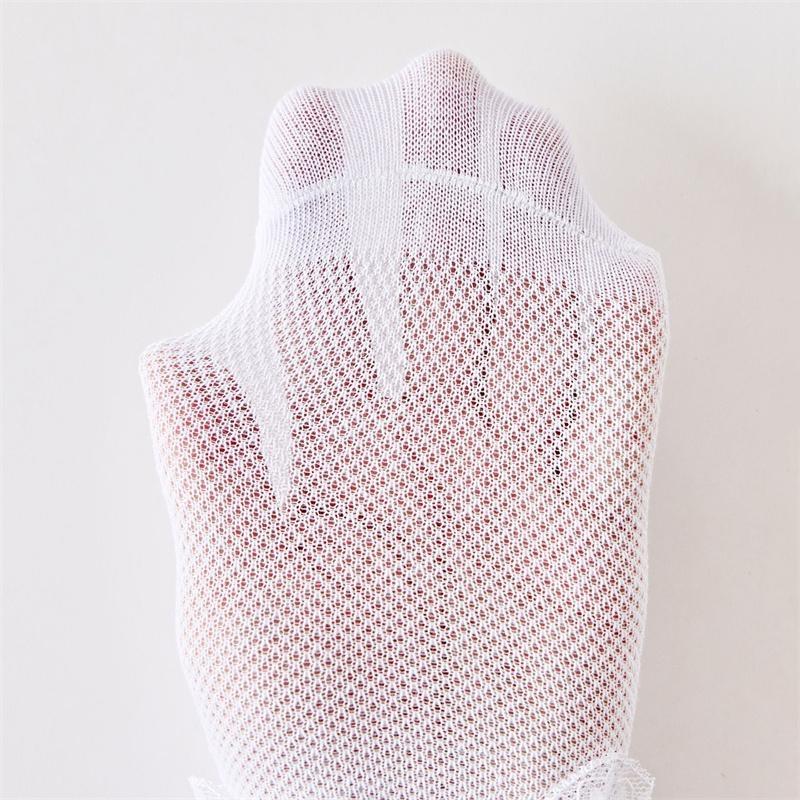 4Pairs/Set Summer Children's Girl Socks Thin Lace Princess Mesh Kids Socks For Girls Cotton Teenagers White Sock 1-15T