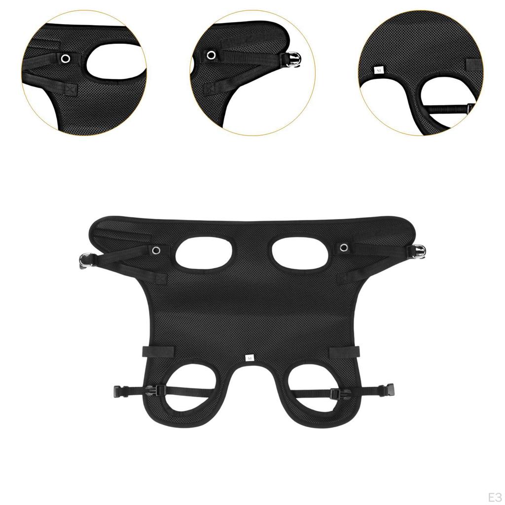 Dog Lift Support Harness Carrier Adjustable Straps Breathable Walking Assistance