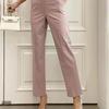 New Arrivals Open Run Women Basic Straight Fit Slacks Pants