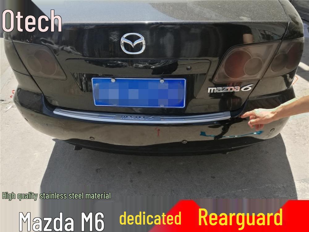 Otaiheidi Zadní ochranná lišta pro 2003-2015 Mazda 6 Ochranná lišta prahu zavazadlového prostoru