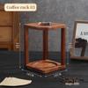Sand Birch Solid Wood Pour-Over Coffee Stand with Filter Holder and Cloud Pot - Home & Commercial Use