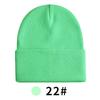 Unisex Winter Running Hat  Beanie for Men and Women Breathable Knitted Hat with Digital Printing Warm for Sports