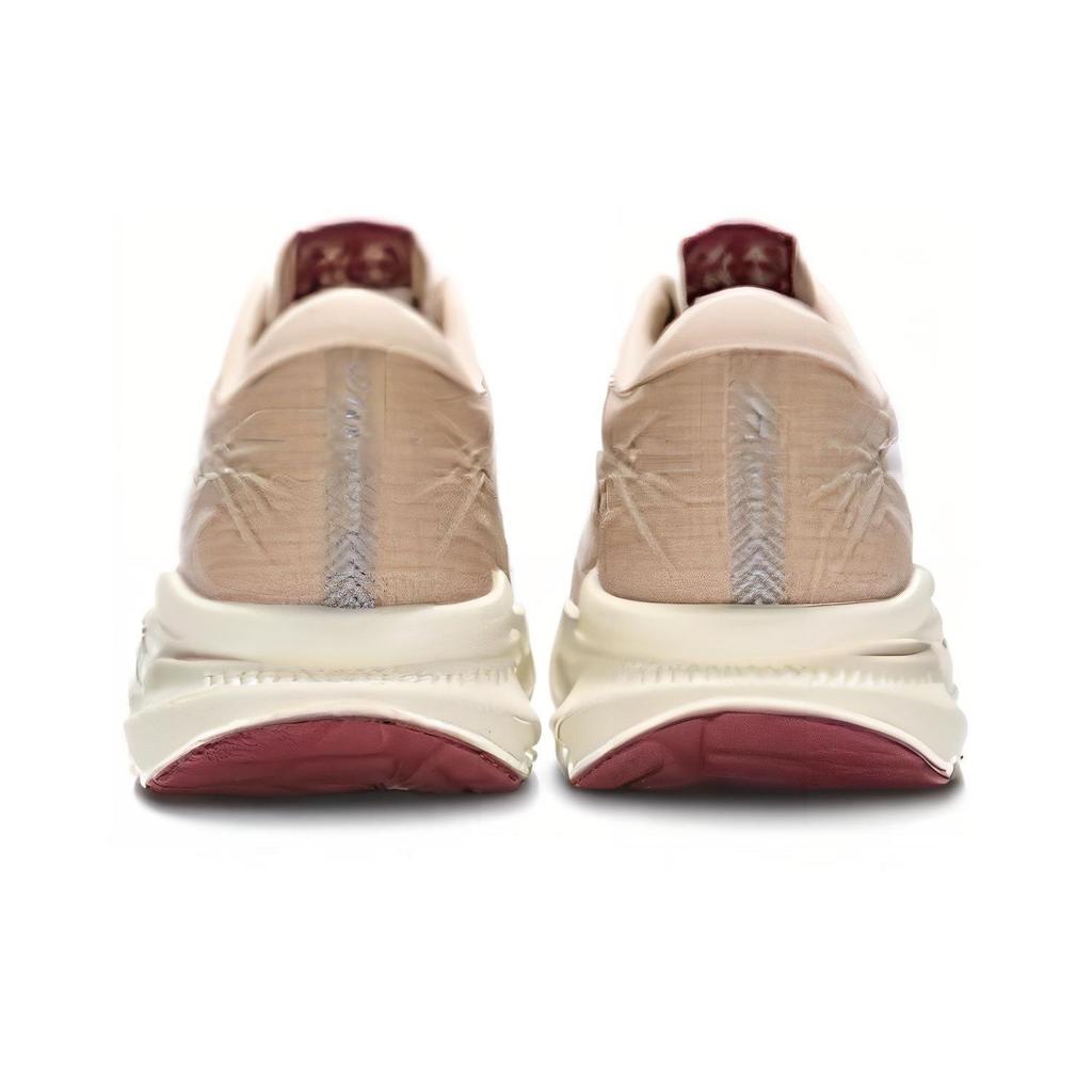 Mizuno Pi Plus Tpu Mesh Schnürung Stoßdämpfend Langlebig Low-Top Freizeitschuhe Unisex Sneaker Weiß Rot D1GH240301