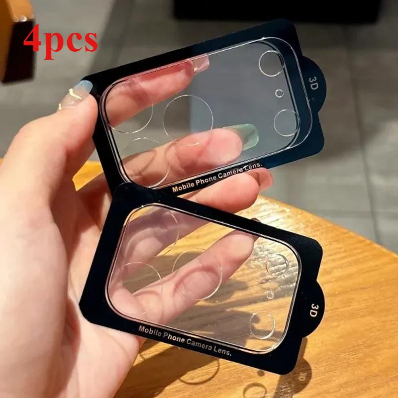 

4PCS Tempered Glass Camera Protector For iPhone 17 Pro Max 17Air 17Pro HD Clear Rear Lens Cover Film For iPhone 17 Accessories iPhone 11
