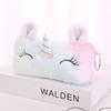 Plush Pencil Case For Girls Kawaii Gradient Color Stationery Storage Bag Zipper Pencil Bag School Office Pouch Purse Storage