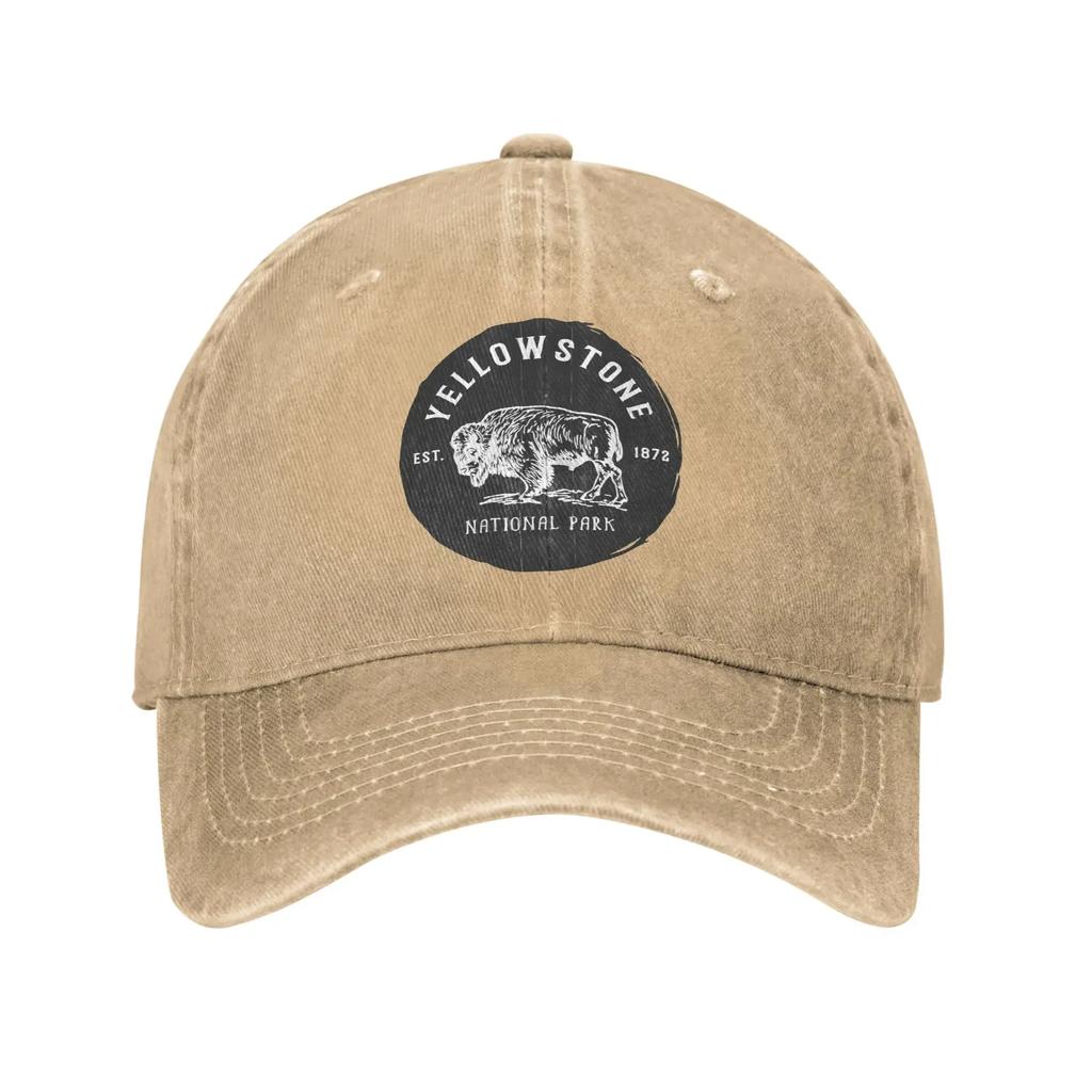AYellowstone Sliten Dutton Basebollkepsar Sliten Denim Snapback Keps Ranch Guldlogotyp Utomhus Löpning Ostrukturerade Kepsar Ha