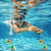 2.5M/1.5M Through Door Dive Ring Funny Swimming Game Aids Dive Door Reusable Underwater Swimming Toys Adults Kids Pool Water Toy