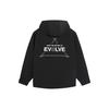 Li Ning Jackets Men's Black Hooded Moderate Wind Shell AFDS797-1