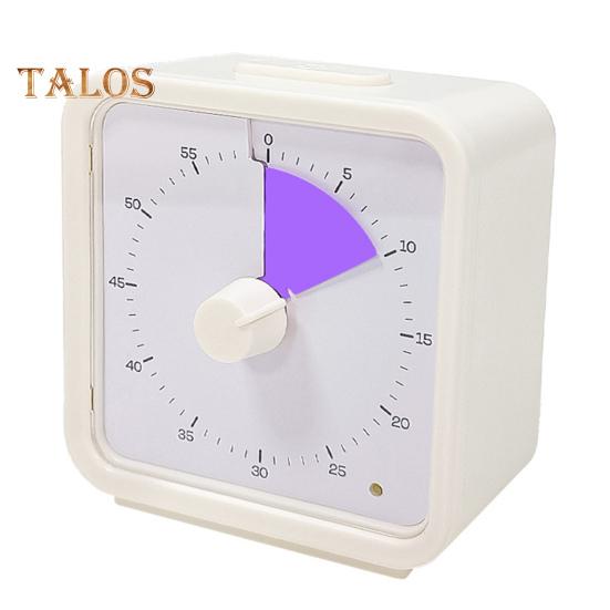 

Визуальный кухонный таймер для детей Магнитный таймер обратного отсчета для учебы и кухни Простой диапазон настройки Четкий дисплей Таймер для офисных работников для студентов фиолетовый