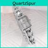 Small Fragrance Style Watch For Women With Square Dial And Bracelet Style Watch Strap