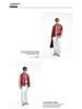 Herren Trendy Lederjacke mit Stehkragen - Lockere Passform, Lässig, Modisch, Bequemes Gewebe mit Schlichtem Linienmuster.