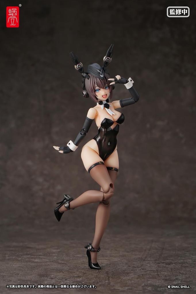 Snail Shell RA-03 Panzer Bunny Anneliese 112 Scale Approx. 160mm PVC & ABS & POM & Magnet Painted Action Figure
