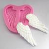 Sweet Fairy Angel Wings Fondant Mold Silicone Bread Mold Sugar Cake Embossing Process Silicone Baking Mold Wholesale