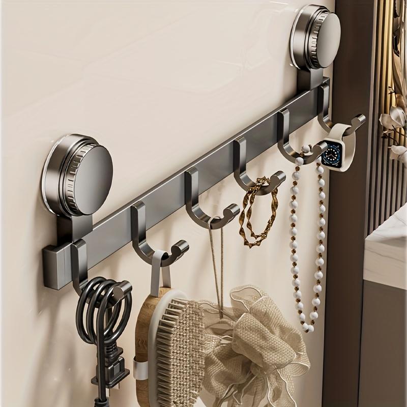 Door Back Wall Hook, No Drilling, Strong Load-bearing Adhesive Hook, Bathroom Entrance Door, Clothes Hook, Hanger