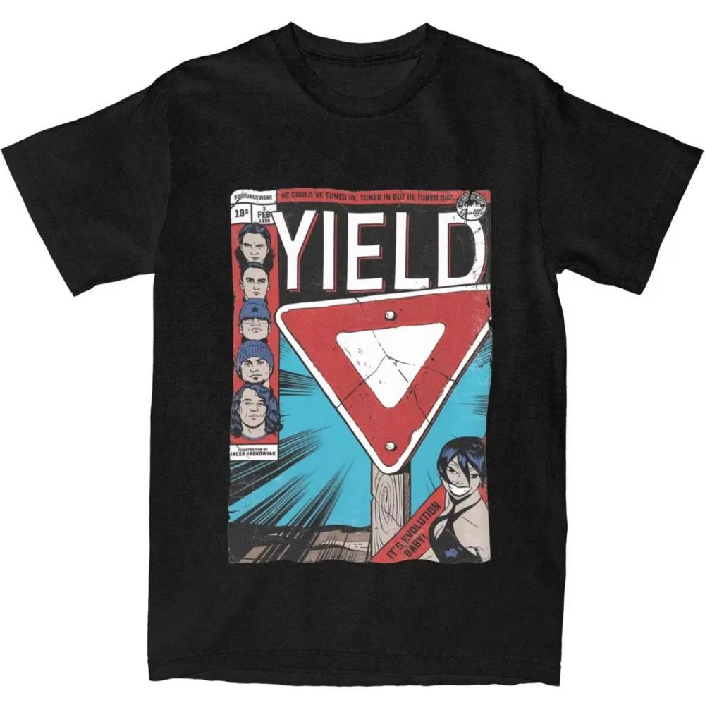 

Men Women s Pearl Jam Album Yield T Shirt Apparel Rock And Roll Cotton T-shirt Clothing Leisure Tees Printed M