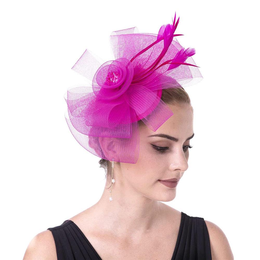 Bridal Hair Band Tea Party Derby Hat New Hair Accessories  Women