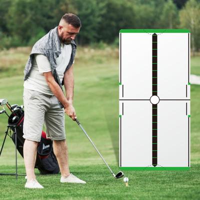 Golf Putting Spiegel Ausrichtung Putting Trainingshilfe für Konsistenz Genauigkeit Golfschwung