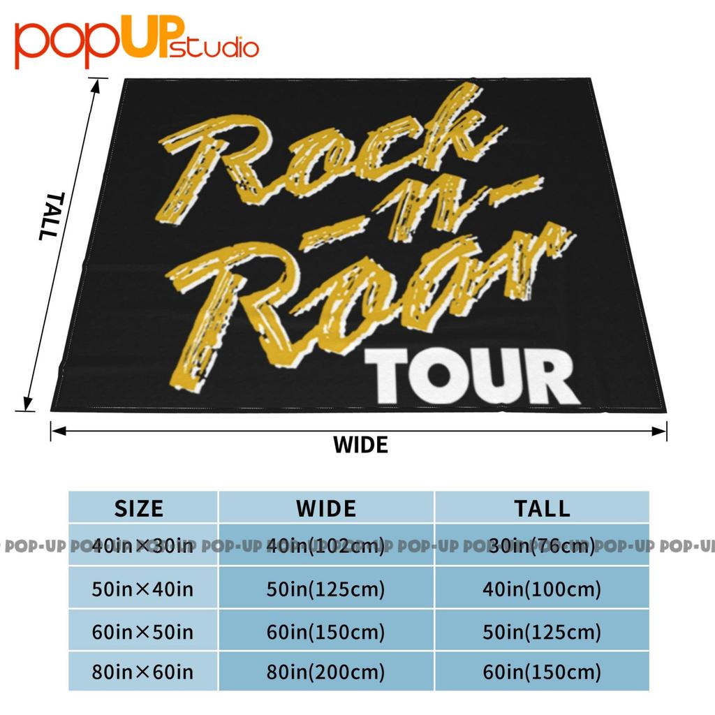 1988 White Lion Rock 'N' Roar Tour Ultra-Soft Blanket Quilt Winter Sofa Cover Bed Covers