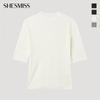 She Smiss Rib Mock Neck Half Knit Sskpop12060