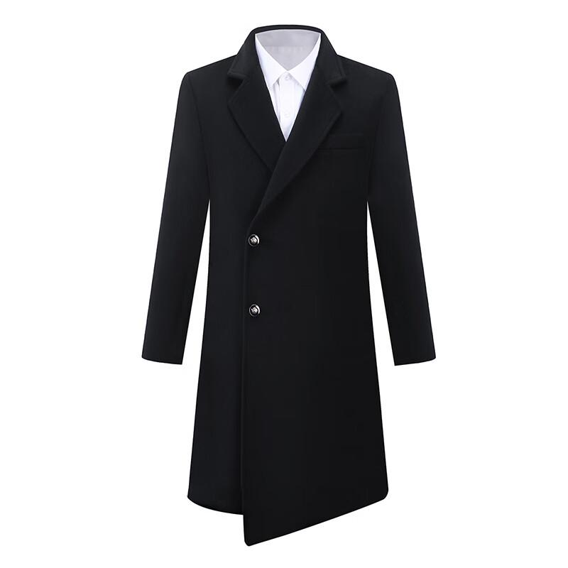 Unisex Professional Wool Blend Overcoat