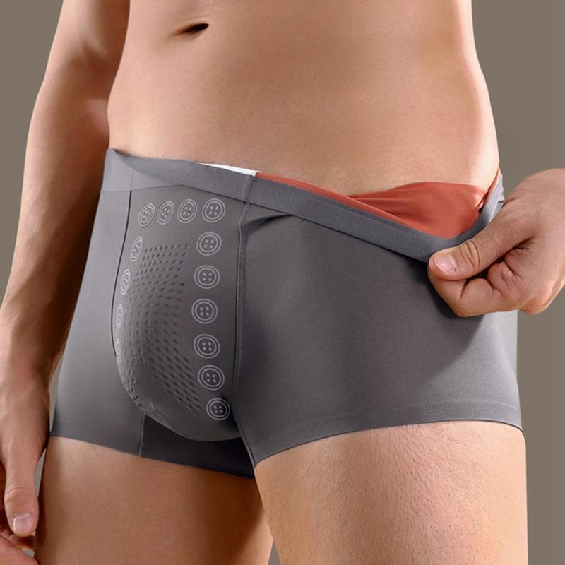 Men's Double-Sided Breathable Quick Dry Boxers Antibacterial Tummy Tightening Panties