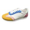 Women's Shoes, Women's Sneakers, Student Shoes, White Shoes, Low-top Round-toe Lace-up Casual Shoes