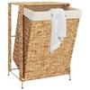 VidaXL Laundry Basket 44x34x64 Cm Water Hyacinth 355186