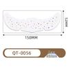 Christmas Butterfly & Flower Face Tattoo Stickers - Fresh European Style Freckle Designs for Parties