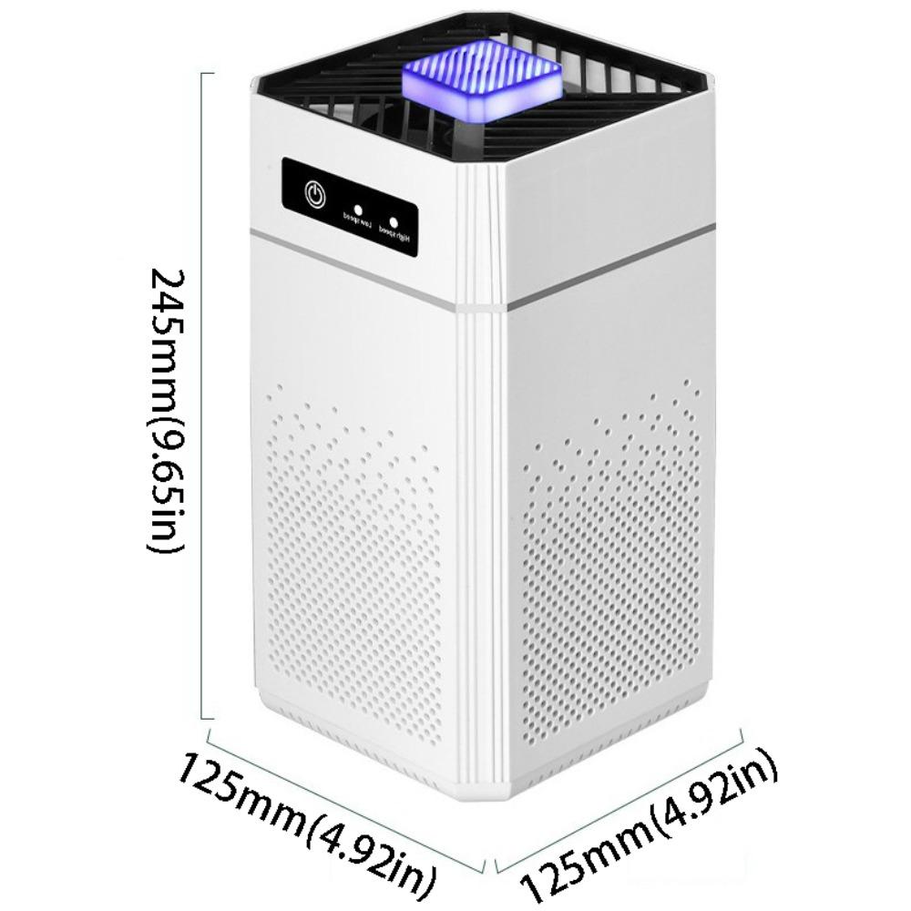 Negative Ion USB Air Purifier Replaceable Filter Portable Air Purifier Air Purifier  Kitchen Use белый