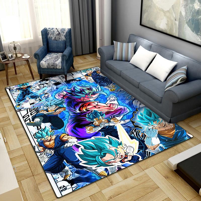Dragon Ball Area Carpet for Living Room Bedroom Home Decor Cool Movie Mat Floor Mat -LXR7