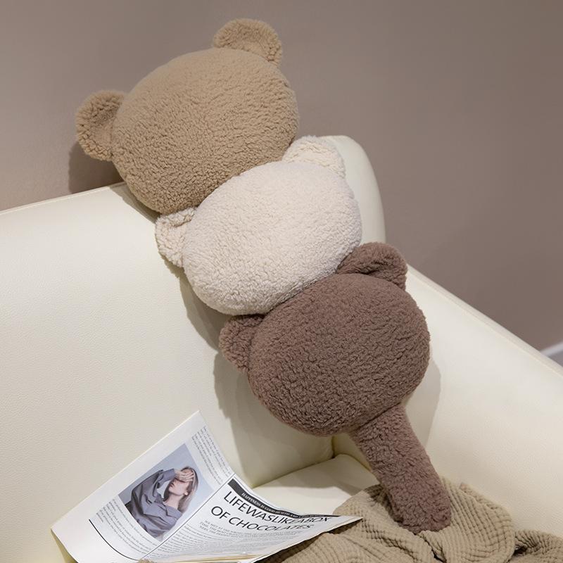 Cartoon Animal String Bear Rabbit Throw Pillow Plush Toy Sugar Gourd Doll Home Pillow Cushion Doll