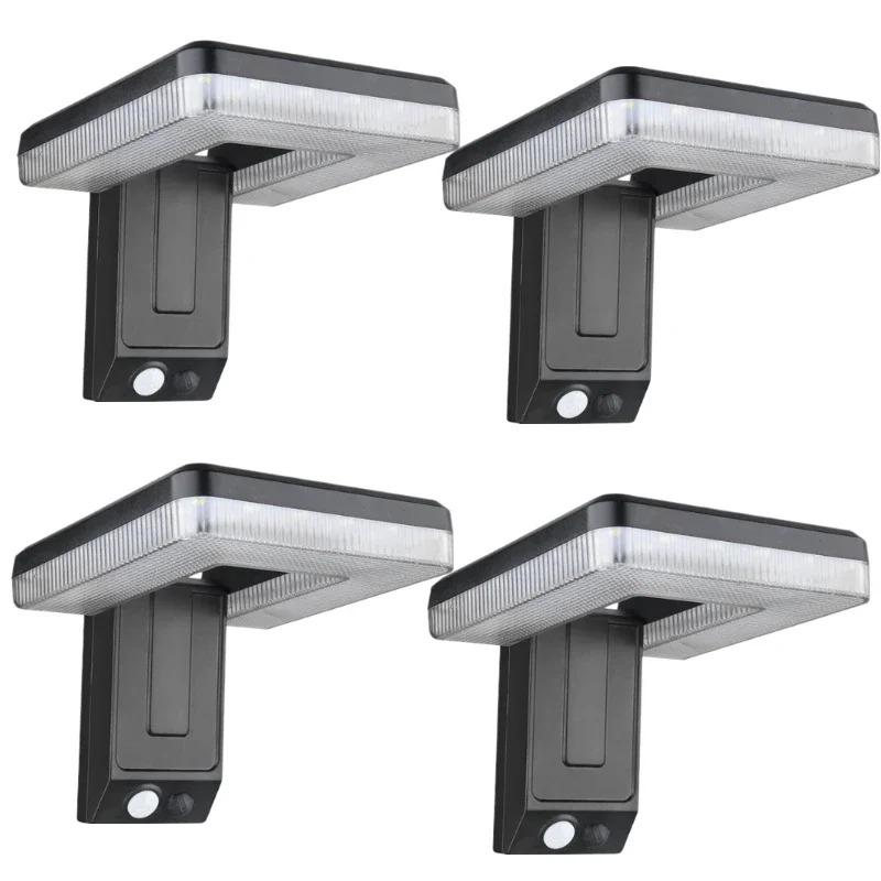 120° Solar LED Light Outdoor Wall Light Waterproof Spotlight Motion Sensor Solar 3 Modes Street Light Garden Garage Decoration