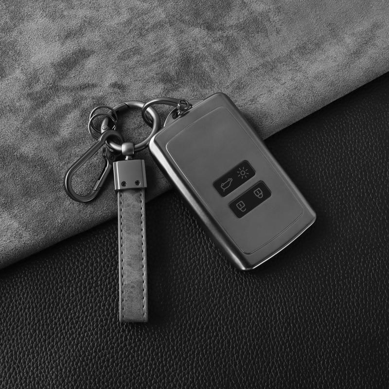 

Tpu Car Key Case Cover Shell For Renault Megane 2 4 Clio 5 Captur Koleos Arkana Austral Talisman Zoe Card Key Bag Accessories
