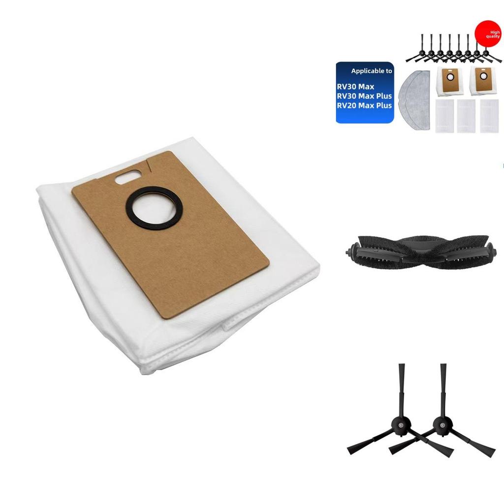 Tapo Rv20 Max Plus Roboterstaubsaugerteile einschließlich Kantenfilter und Mopp zur Hausreinigung