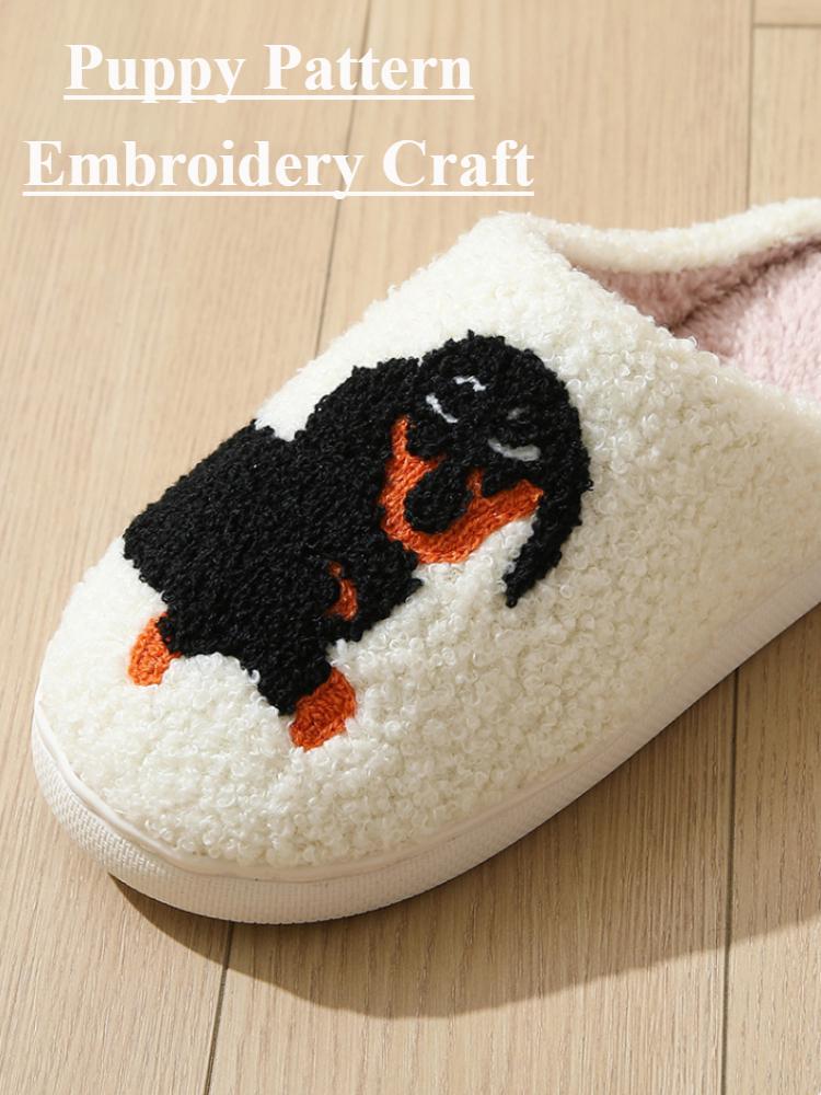 Cute cartoon animals cotton slippers home non-slip cotton slippers