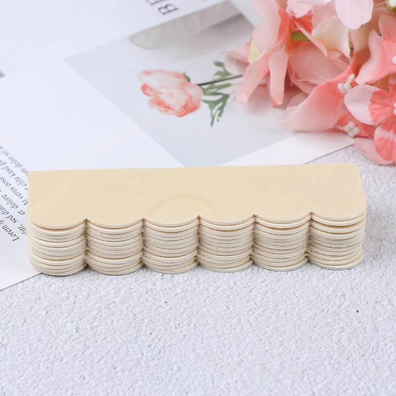 1:12 Dollhouse Miniature Wood Roof Tiles House Decoration Accessories