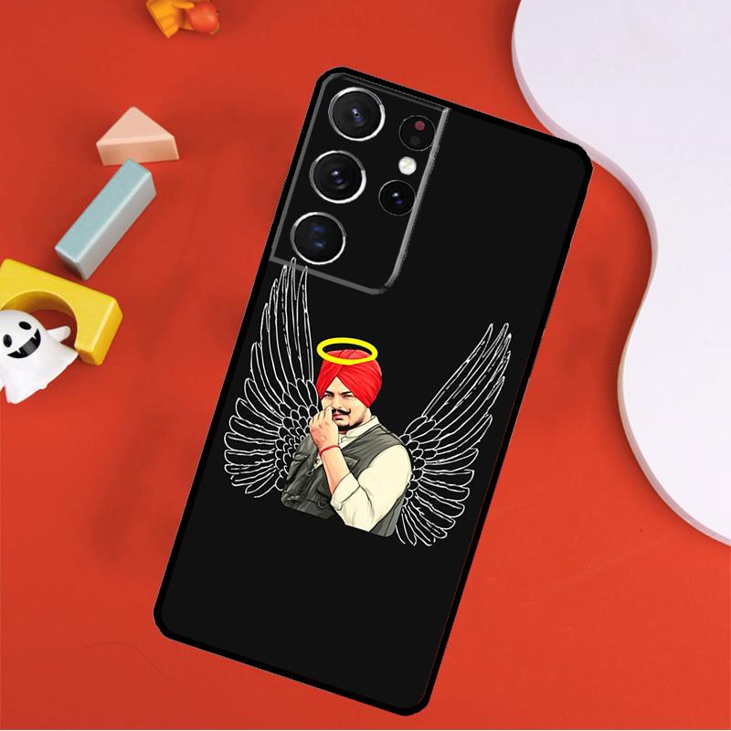 Hot Sidhu Moosewala Phone Case For Samsung Galaxy S25 Ultra S24 Ultra S9 S10 S20 S21 S22 S23 Plus S24 FE Cover