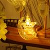 EID Mubarak LED Moon Star Light String Ramadan Decoration 2025 for Home Ramadan Kareem Islamic Muslim Party Supply Eid Al-fitr