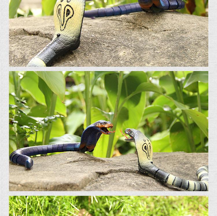 Realistic Remote Control Rattlesnake Toy: King Cobra Experience