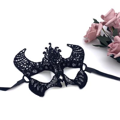 Adult Party Lace Mask Half Fake Dance Women Halloween Props Black Sex Eye Mask