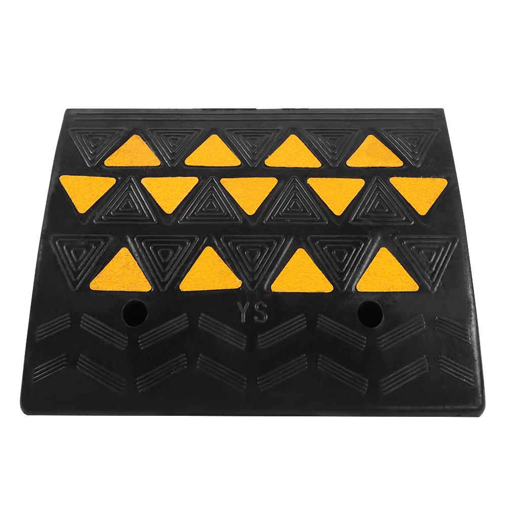 2 stücke Heavy Duty Gummi Bordstein Rampen Auffahrt Schwelle Rampe für Auto Fahrzeug Motorrad Rollstuhl