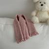 Copriscalze a Pois in Cashmere Ispessito, Un Versatile Copriscalze in Lana per Ragazze Trendy in Autunno e Inverno