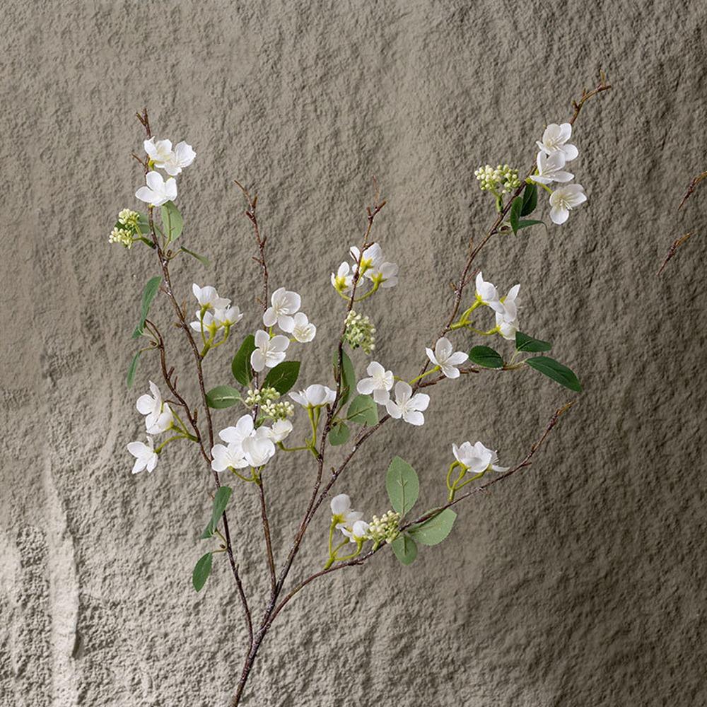 

Real Touch Silk Lilac Flower Branch Luxury Fake Flower Outdoor Garden Decor білий