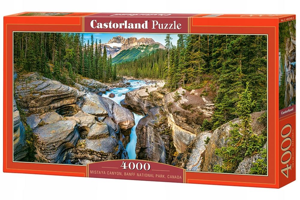 Puzzle 4000 Pieces C-400348-2 Mistaya Canyon, Banff National Park, Canada